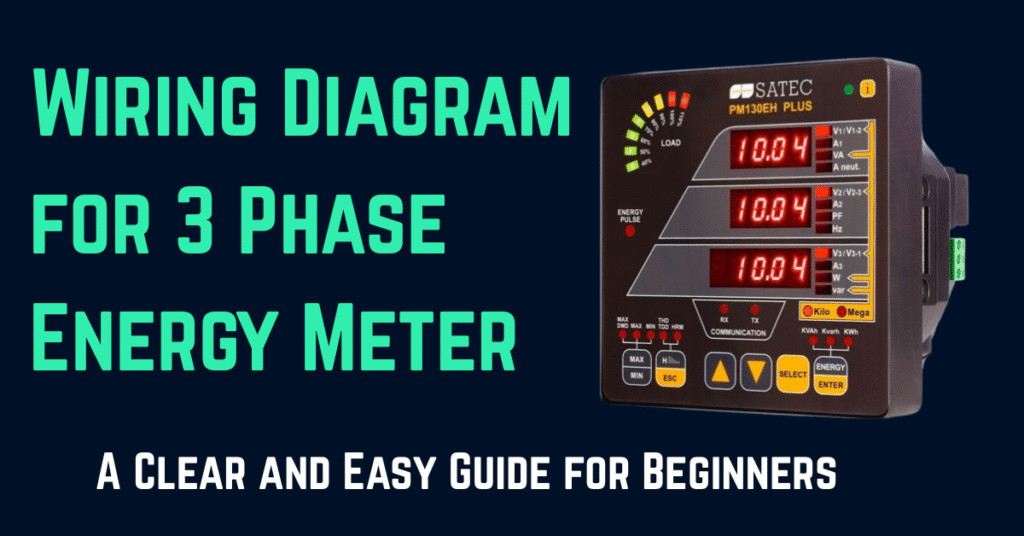3 Phase Energy Meter with CT