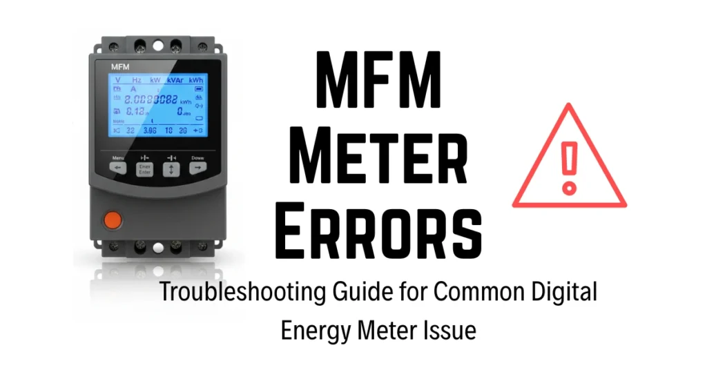 MFM Meter Errors